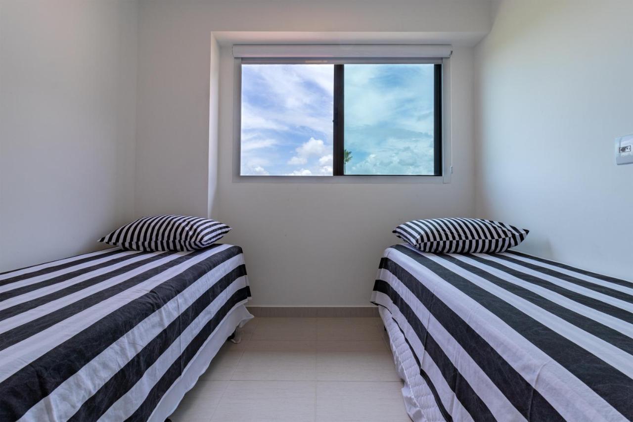 Cupe Beach Lving Apt Frente Piscina 3 Quartos Pôrto das Galinhas Kültér fotó